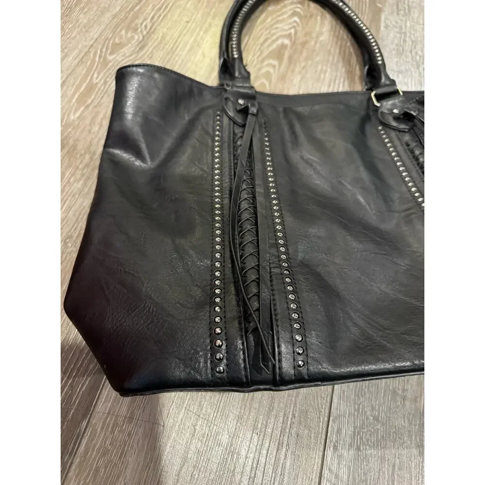 Antik Kraft - Vegan Leather, Black Bag‎